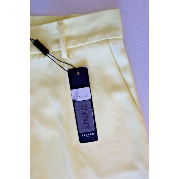 Beulah Style DC6172 Women's Sz Medium Yellow Dress Pants - Picture 4 of 9